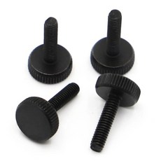 1-10pcs DIN653 GB835 검정색 탄소강 플랫 헤드 엄지 나사 수동 컴퓨터 조이기 M3 M4 M5 M6 M8 M10, 03 M8 2pcs