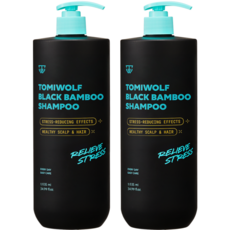 토미울프 단 1회 사용 두피 노폐물 비듬 95% 개선 임상 탈모 샴푸 애플머스크향, 2개, 1035ml