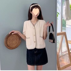 Yellwel 여름 반팔 겉옷 빈티지 스타일 오픈 셔츠 DJP