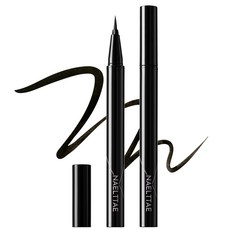 나어릴때 번짐없는 초슬림 0.1mm 타투 워터프루프 엣지홀릭 브러쉬 리퀴드 아이라이너, 블랙, 1개