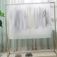 행거커버 먼지차단 반투명 옷커버 행거 가리개 대형 특대형 행거가리개 행거커버 옷커버 옷먼지차단, 행거가리개 대형 110X110, 1개