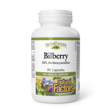 내추럴팩터스 눈영양제 빌베리 Bilberry 90캡슐 1-3개월분, 1개, 90정