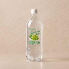 노브랜드 스파클링 대용량 제로 백포도 1L, 10개