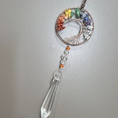 자갈 수정석 미니 드림캐쳐 현관 입구 풍수인테리어 소품, 상세페이지 참조