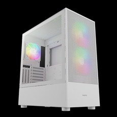 GAMDIAS TALOS M3 MESH白 機殼 網孔設計 側透 電腦機箱, 1個, TALOS M3 MESH