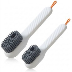 소픽 다용도 운동화 세척솔 청소솔, 2개, 화이트