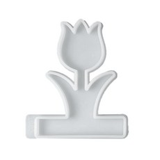 촛불 홀 홀더 실리콘 몰딩 튤립 촛불 홀더 실리콘 몰딩 주조품, 1