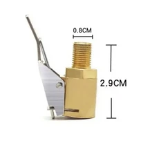 자동차 트럭 타이어 자동차 오픈 스템 타이어 자동 수리 밸브 클립 6mm 8mm 자동 공기 펌프 타이어 인플레이터 밸브 커넥터 척 클립