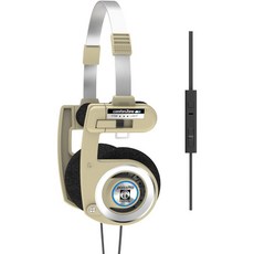 KOSS Porta Pro 耳罩式耳機 米色 可折疊設計 附收納包