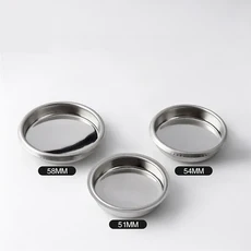 [호환제픔] 51mm/53mm/58mm 스테인레스 청소 블라인드 보울 커피 컵 백워시 비 다공성 필터