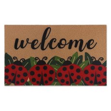 ArttownWelcome도어매트 다채로운새환영도어매트 두꺼운바닥뒷면 미끄럼방지 내구성 먼지방지 도어러그 실내실외입구매트 현관입구파티오용 43.2x76.2cm17x30인치121, 환영합니다