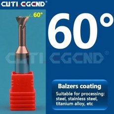 SWYBB 카바이드 T 슬롯 커터 텅스텐강 밀링 도구 코팅 CNC 가공 금속강 알루미늄 직경 3 20mm, 01 Coated, 14 16x2