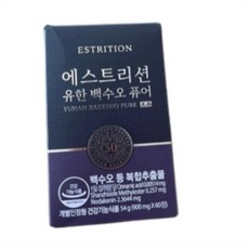 유한건강생활 에스트리션 유한 백수오 퓨어 60정, 1개, 54g