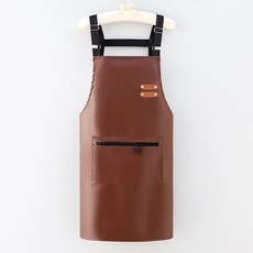 圍裙防水防油軟皮2023新款家用廚房女爆款圍腰網紅工作服餐飲專用