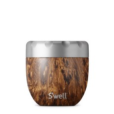 (스웰 공식 온라인스토어) 투인원 보온 보냉 스텐 도시락 600ml, 티크우드475ml, 1개