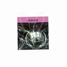 아트 투명반구 원 중 12cm 6개입 투명반구16