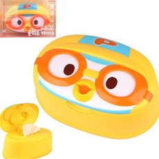 휴이몰 뽀로로 물티슈 케이스 보관함 커버 1개입 원터치물티슈케이스, 상세페이지 참조, 1개