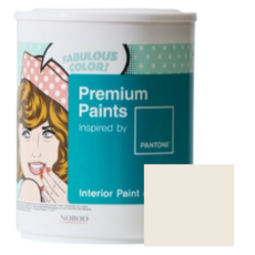 PANTONE 내부용 실내벽면 무광 페인트, 11-0602 SNOW WHITE (무광), 1L, 3개