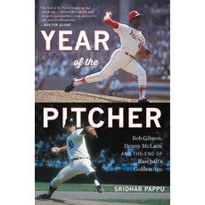 (영문도서)Year of the Pitcher: Bob Gibson Denny McLain and the End of Baseball's Golden Age Paperback, Houghton Mifflin, English, 9781328557285