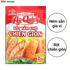 AJI-QUICK 베트남 봇탐코 튀김가루 bot tam kho chien gion, 3개, 84g