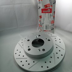 【一百世】FERODO 劃線前煞車盤 適用於 本田 CIVIC 喜美 8代 9代, 1個, CIVIC1.8/2.0L/八九代/後面,平盤