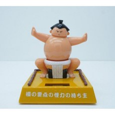 태양열인형 대시보드피규어 노호혼 장식품 일본 스모선수