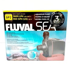 FLUVAL 富濾霸 SP2 3600LPH 節能淡海水兩用沉水馬達, 1個, 58W