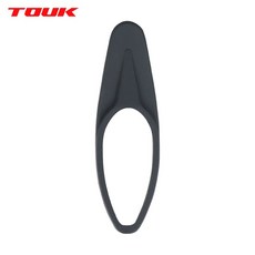 카본 바이크 자전거 밴드 링 포스트 매트 커버 튜브 시트 고무 폴 사이클링 클램프 클립, 블랙