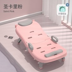 접이식 목욕 침대 용 장애 샴푸 레귤러 일반모델 코리스블루 매트 의자 목욕침대 이동식, 바이올렛, 1개