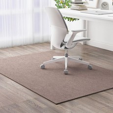 바닥보호매트 긁힘방지 깔개 의자매트 대형 체어매트 1개 블루, 120x150cm × 베이지 브라운 × 1개