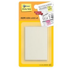 프린텍 반투명 스티키노트 51x76 백색 30매 chl+384Zh