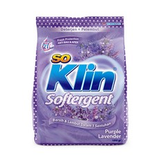 SO KLIN Softergent 紫薰衣草香 洗衣粉 770g, 1個