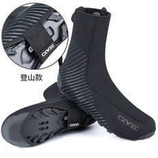 CXWXC 山地公路車防風防水加厚騎行鞋套, 山地款 204, XL