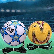 공 기 드리블 족구 볼 끈달린 연습 공격 배구 권투 스파이크 동호회 펀치볼, 1개, 5호