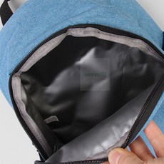원밀스토어 보온보냉 배낭7L 블루 아이스백가방