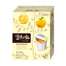 꽃샘식품 꿀유자차 포션, 30g, 15개입, 1개