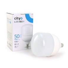 씨티오 LED 크림벌브 50W, 주광색, 1개