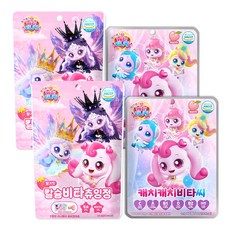 캐치티니핑 캐치캐치비타씨 40정 2개 + 칼슘비타 츄잉정 52.5g 2개 세트, 1세트