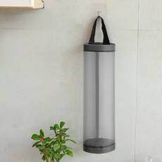 걸이형 비닐봉투 정리 보관함 회색ver6+4lhz