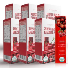 저분자 콜라겐 타트체리 젤리 스틱, 6박스, 15회분