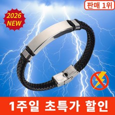 더이케이 초경량 정전기 방지 스파크 완화 패션 팔찌, 1개, G41블랙