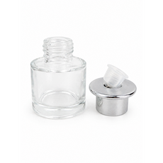 디퓨저 공병 원형 용기, 3개, 디퓨저 용기 100ml