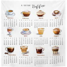 라플렌느 벽걸이형 달력 태피스트리, 디저트20