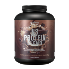 NS 프로틴 블렌드 WPI 함유 딥초코 2kg 복합단백질 헬스보충제, 1개