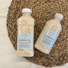 국산 진한 콩물 콩국수 콩국 콩국물 우뭇가사리콩국, 2개, 1L