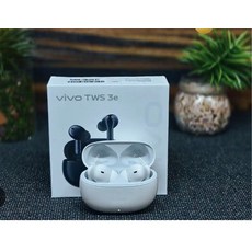vivo TWS 3e 真無線藍牙耳機，輕巧舒適，清晰音質，智能觸控, 白色