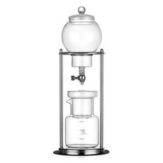 콜드브루 메이커 더치커피 기구 핸드 드립 커피추출기 가정용 커피메이커 홈카페, 600ML 아이스 드립 병 - 투명 버전, 1개