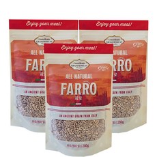 그레인온 파로 엠머 밀, 280g, 3개