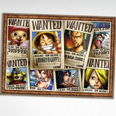 500조각 직소퍼즐 - 원피스 현상수배서 액자세트