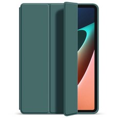 갤럭시탭 호환 S6 라이트 lite 10.4 플립 케이스, 딥그린, 1개